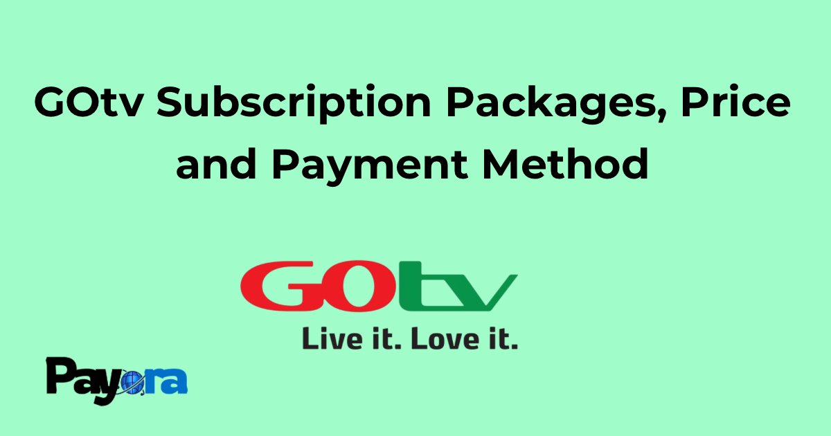 Gotv Subscription Packages, Prices & Payment Methods in Nigeria 2026 ...